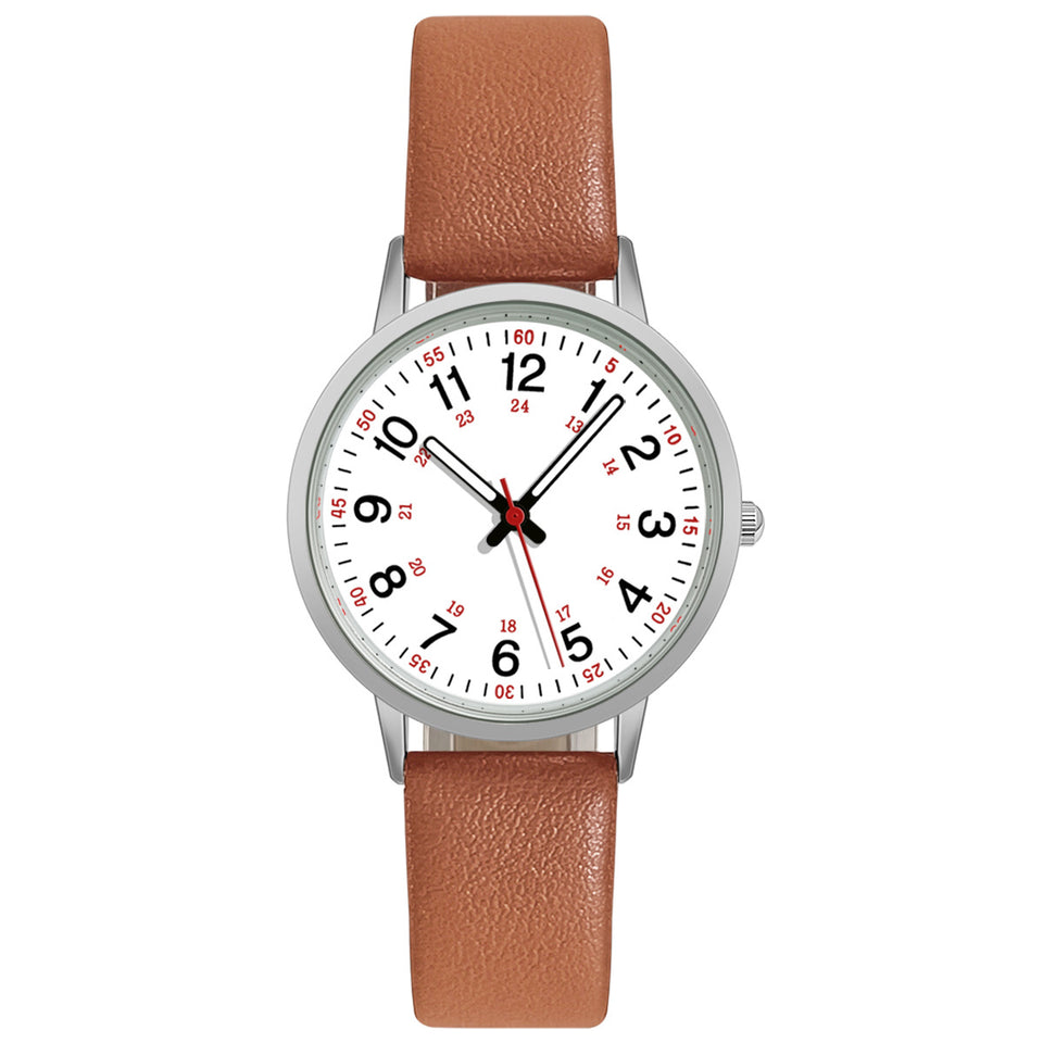 Nouvelle montre pour femme numérique, simple et tendance, avec affichage lumineux
