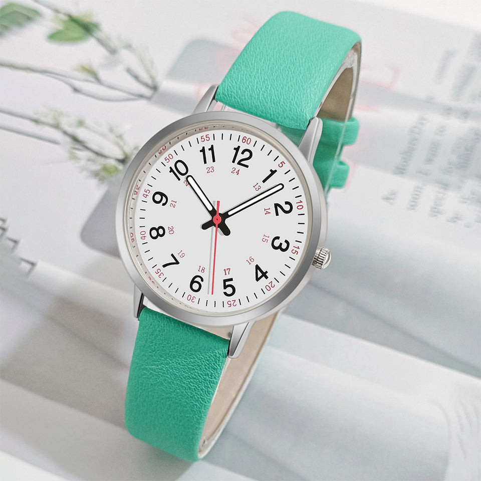 Nouvelle montre pour femme numérique, simple et tendance, avec affichage lumineux