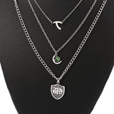 Collier court à plusieurs rangs