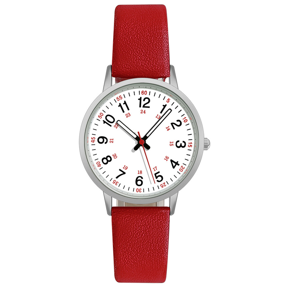 Nouvelle montre pour femme numérique, simple et tendance, avec affichage lumineux