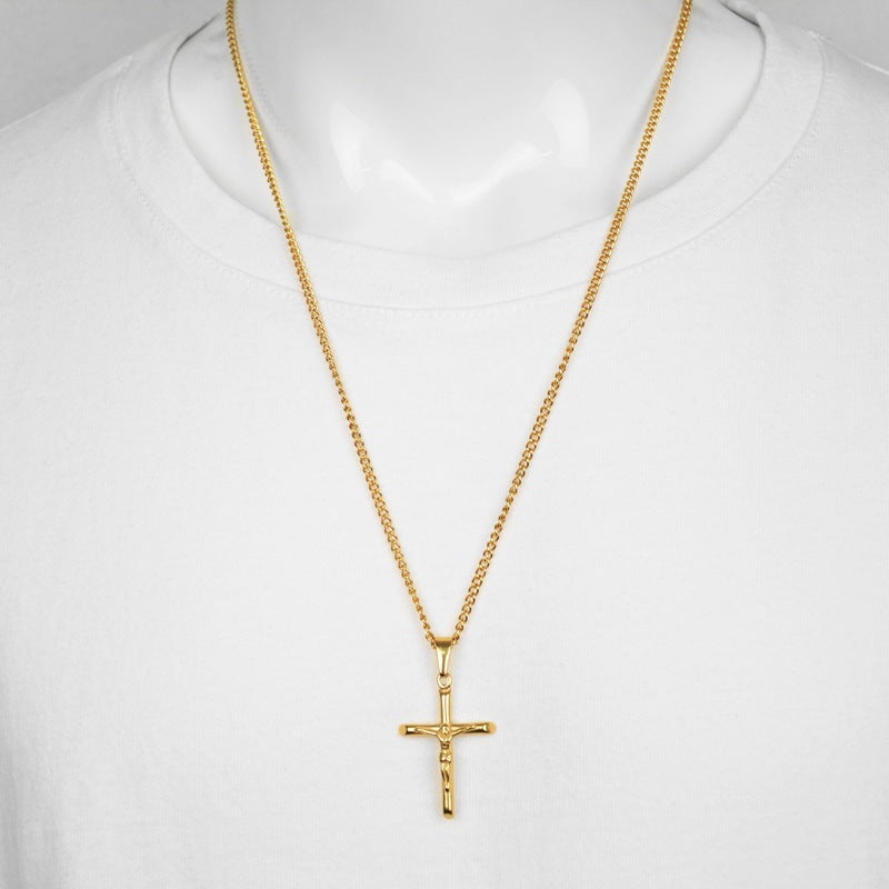 Collier Croix – Unisexe (Homme et Femme)