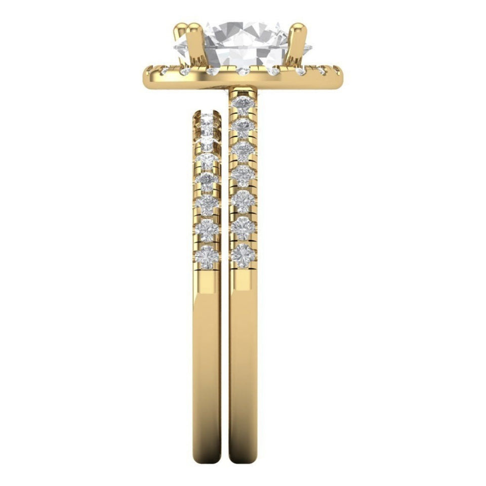 Anneau classiques pour couple plaquées or