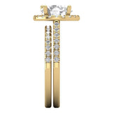 Anneau classiques pour couple plaquées or