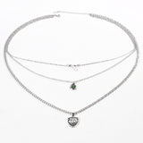 Collier court à plusieurs rangs