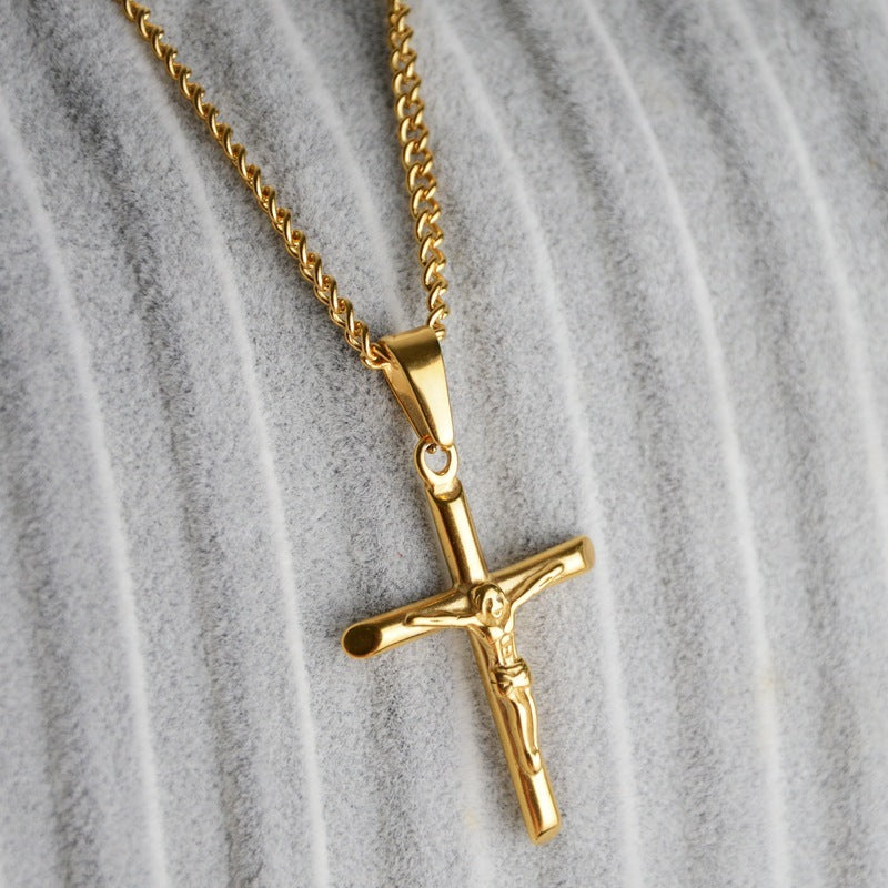 Collier Croix – Unisexe (Homme et Femme)