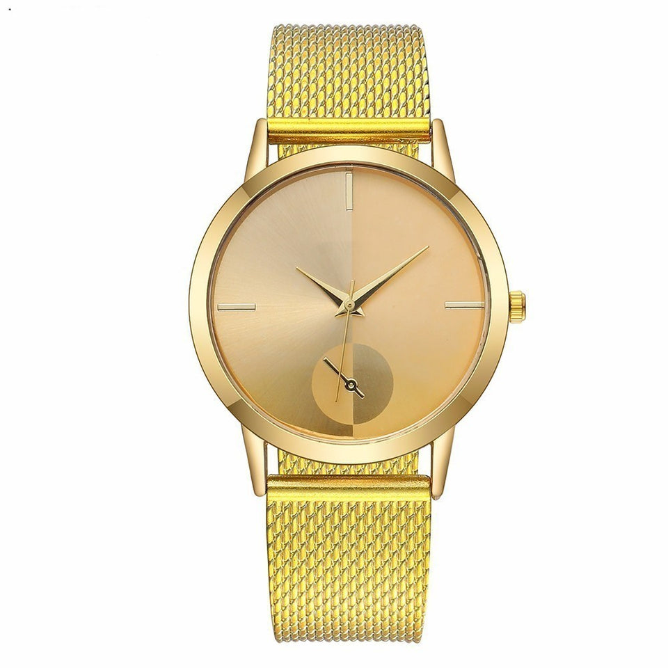 Montre femme simple à quartz
