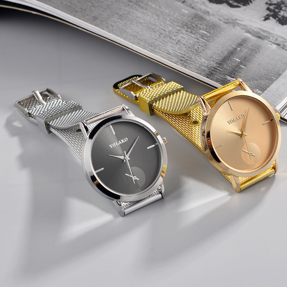 Montre femme simple à quartz