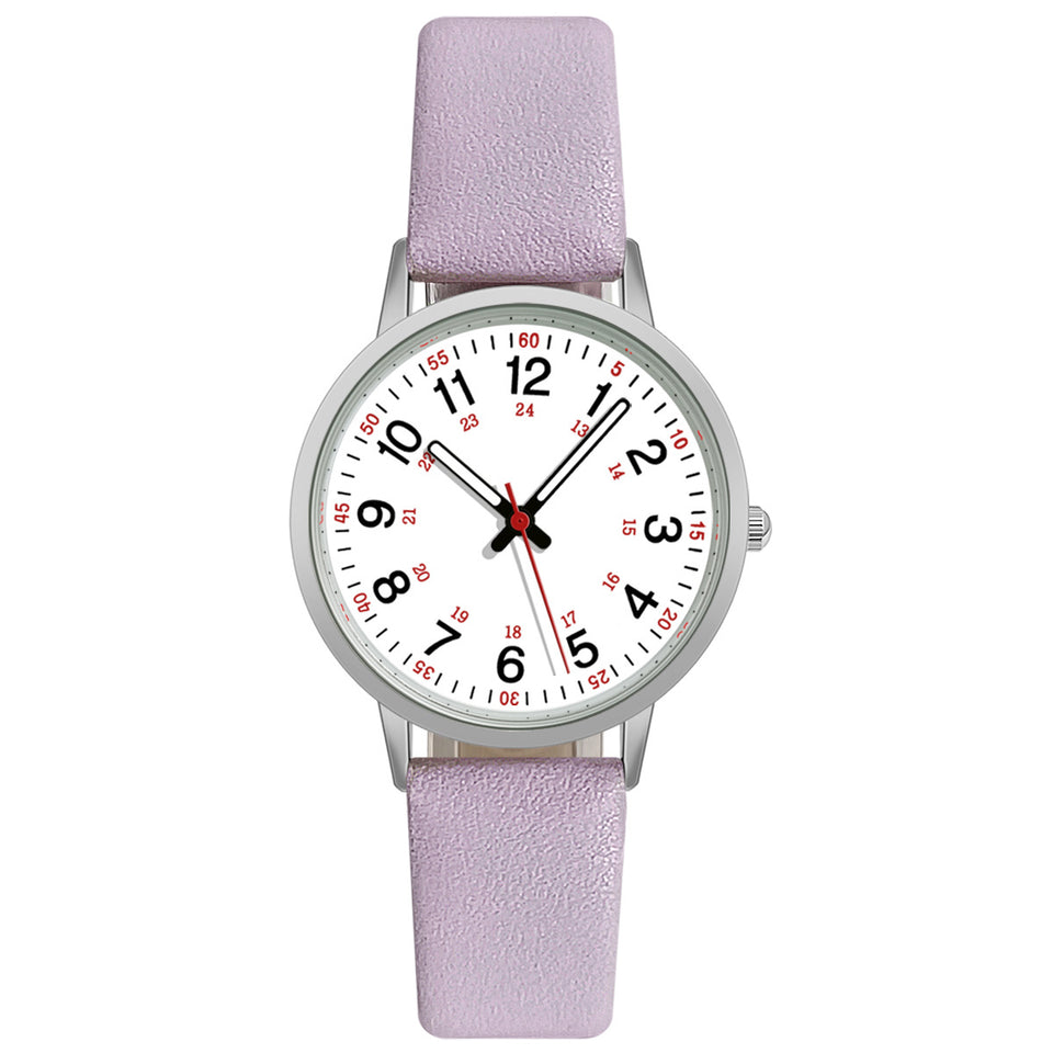 Nouvelle montre pour femme numérique, simple et tendance, avec affichage lumineux