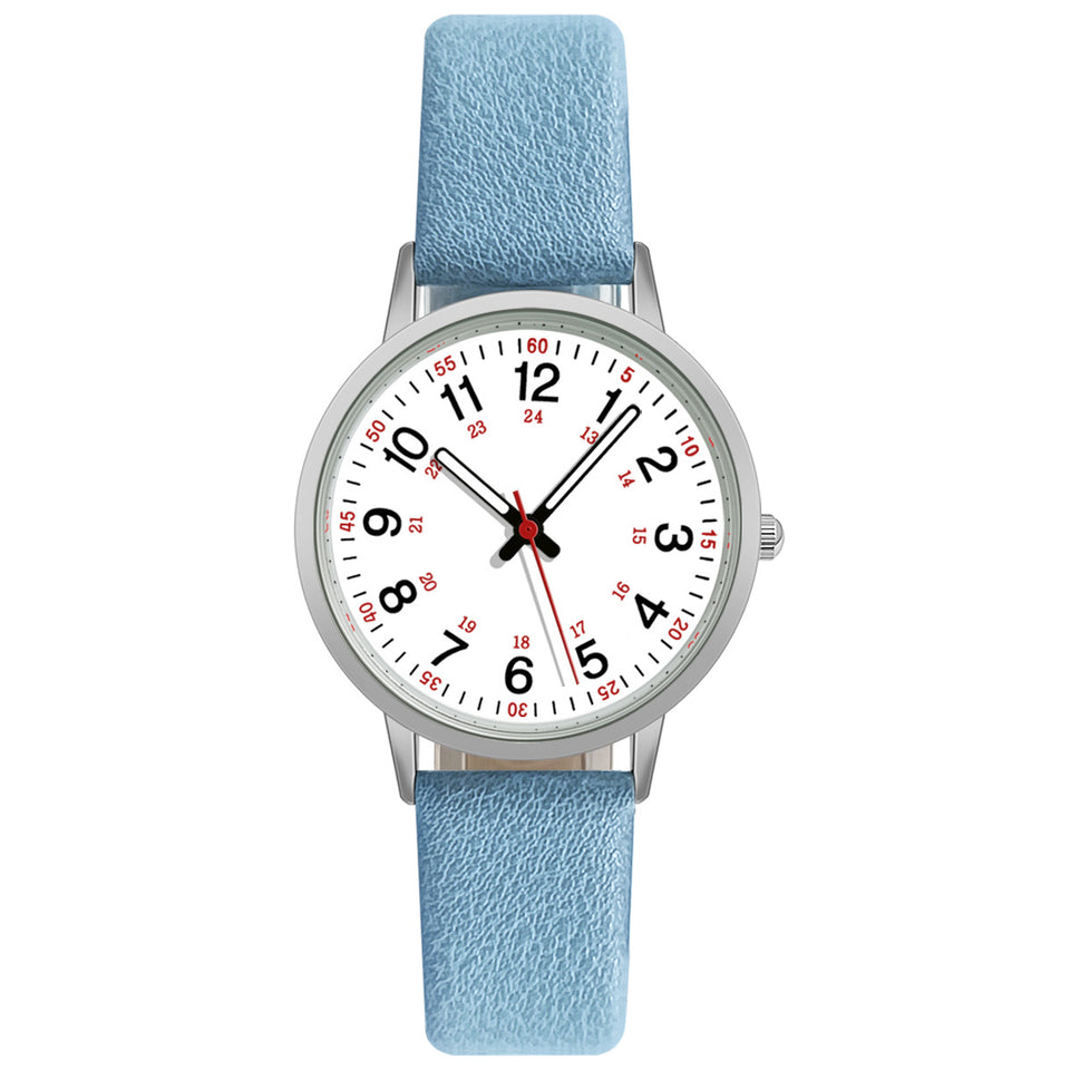Nouvelle montre pour femme numérique, simple et tendance, avec affichage lumineux