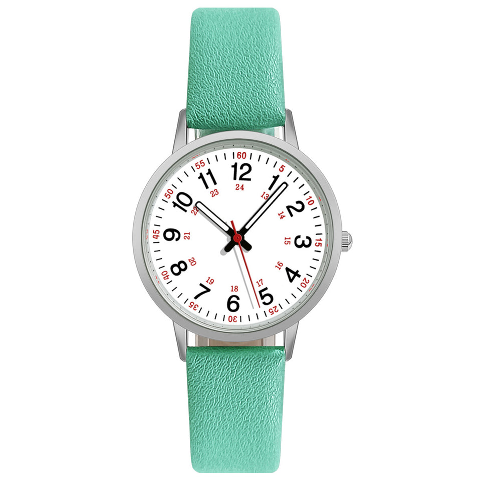 Nouvelle montre pour femme numérique, simple et tendance, avec affichage lumineux