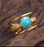 Anneau classiques pour couple plaquées or